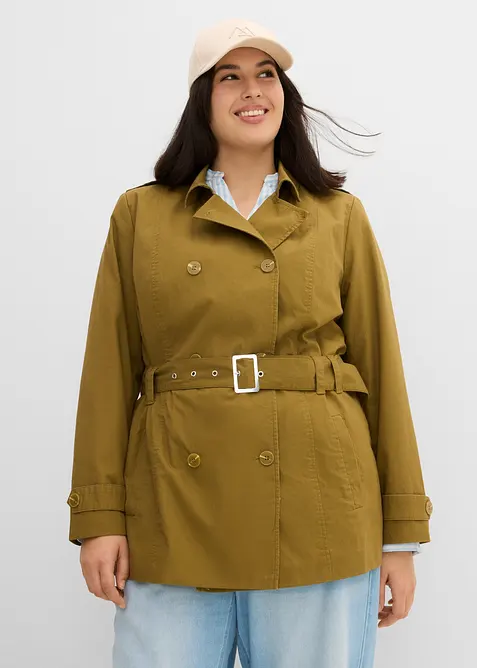 Kort trenchcoat, bonprix