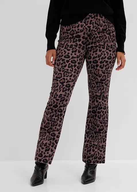 Leggings i mjuk sammet, bonprix