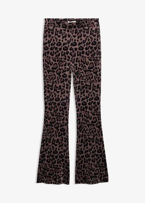 Leggings i mjuk sammet, bonprix