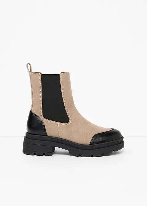 Chelseaboots med profilsula, bonprix