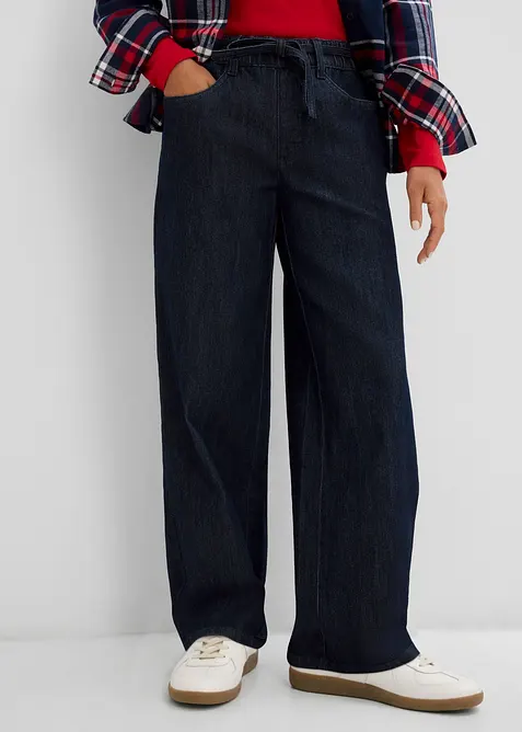 Jeans i Straight modell med Mid Waist, bonprix