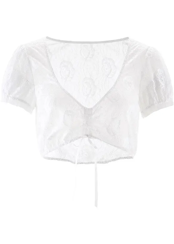 Dirndlblus av spets, bonprix