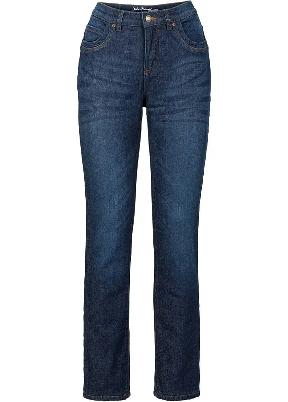 Fodrade jeans High Waist, Straight, bonprix
