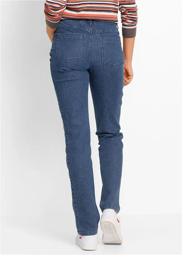 Straight Jeans Mid Waist (2-pack), bonprix