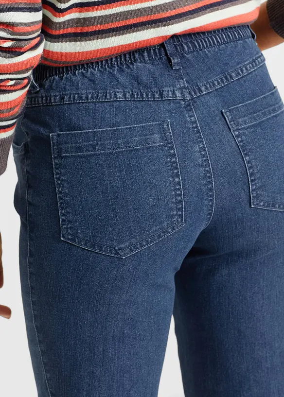 Straight Jeans Mid Waist (2-pack), bonprix