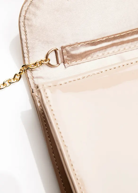 Kuvertväska med lacklook, bonprix