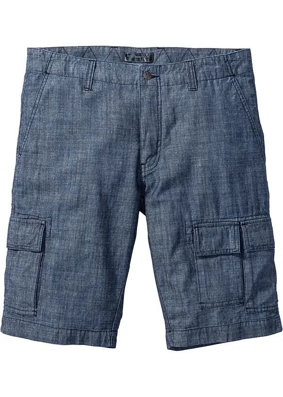 Cargoshorts av ren bomull, Loose Fit, bonprix