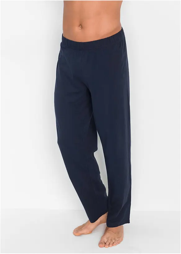 Långärmad pyjamas i ren ekologisk bomull, bonprix