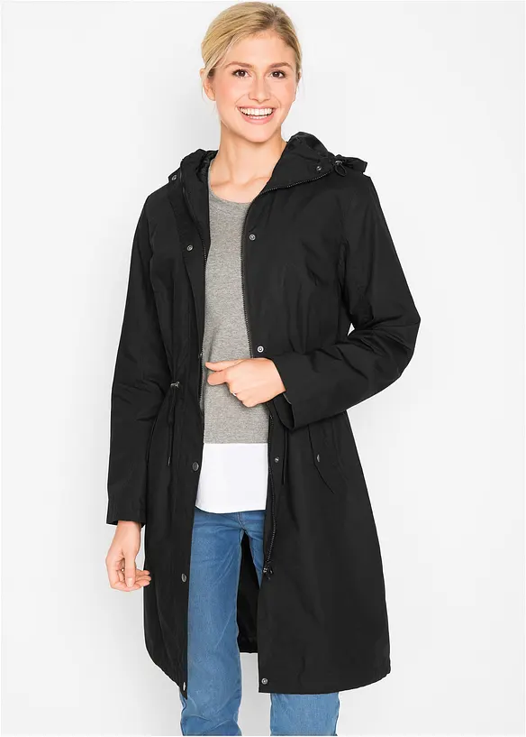 Parkas med luva, bonprix