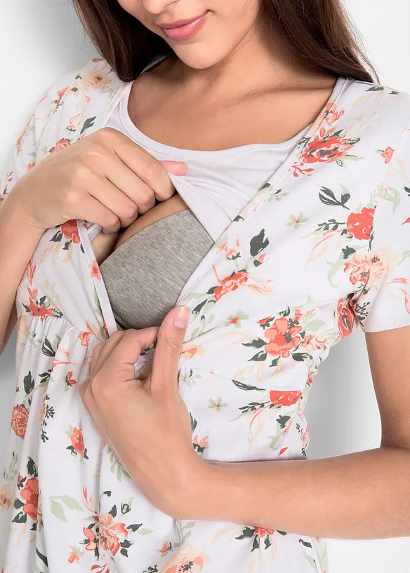 Mamma-/amningstopp av ekologisk bomull, bonprix