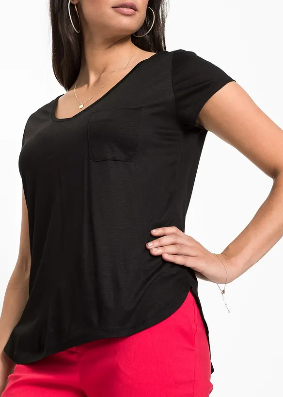 T-shirt i mjuk viskos, bonprix