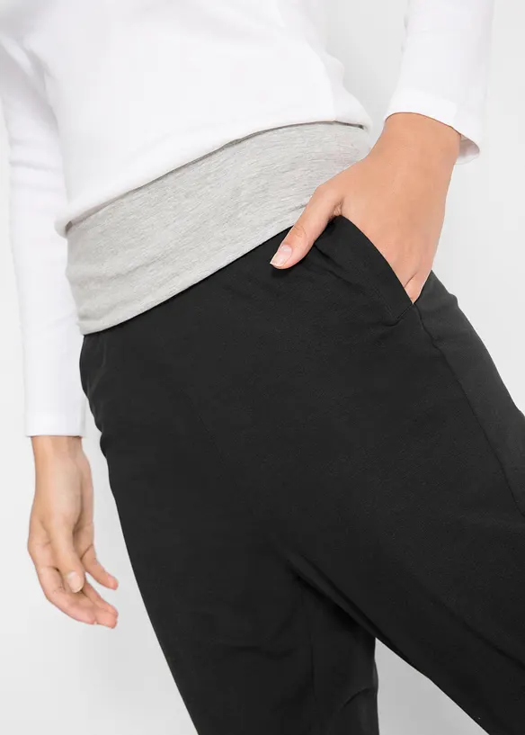 Joggpants i bomullsmix, bonprix