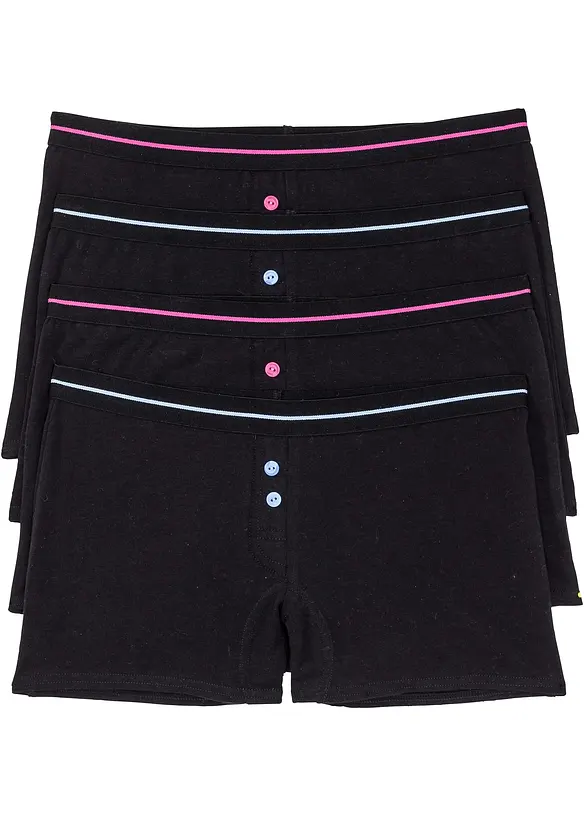 Boxertrosa (4-pack), bonprix
