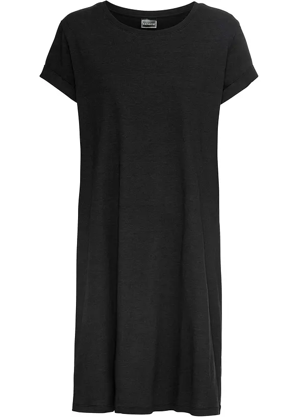 Jerseyklänning i oversizemodell, bonprix