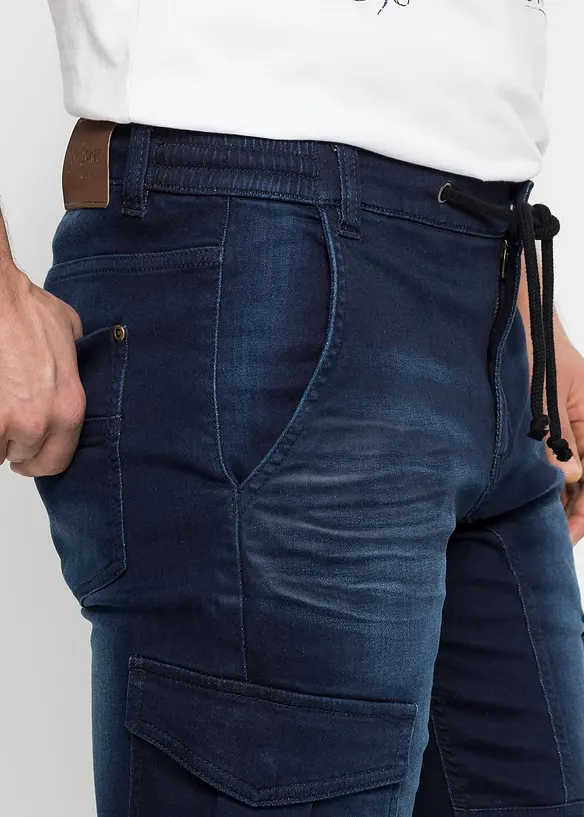 Mjuka jeansbermudas, Regular Fit, bonprix