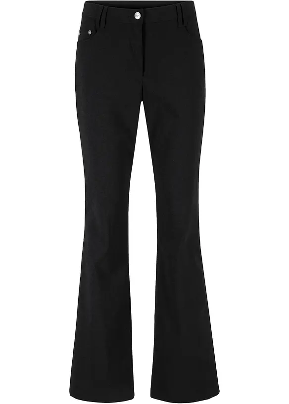 Stretchig byxa med viskos, bonprix
