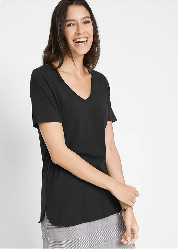 T-shirt med ekologisk bomull, bonprix