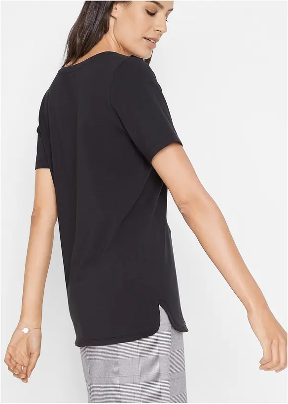 T-shirt med ekologisk bomull, bonprix
