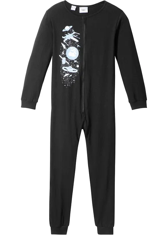 Pyjamas av ekologisk bomull, bonprix