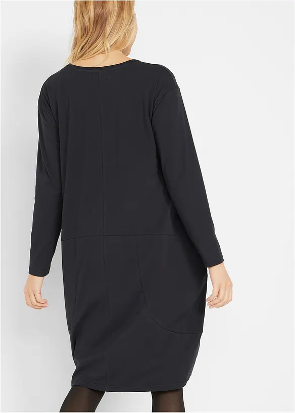 Ballongformad jerseyklänning, bonprix