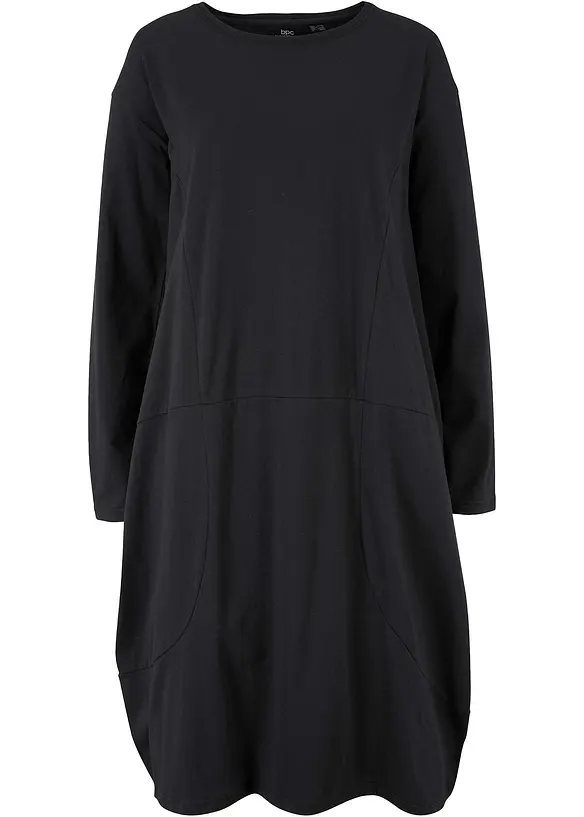 Ballongformad jerseyklänning, bonprix