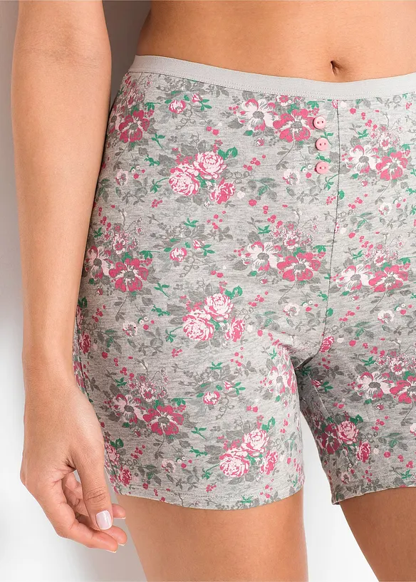 Lång boxertrosa med hög midja (4-pack), bonprix