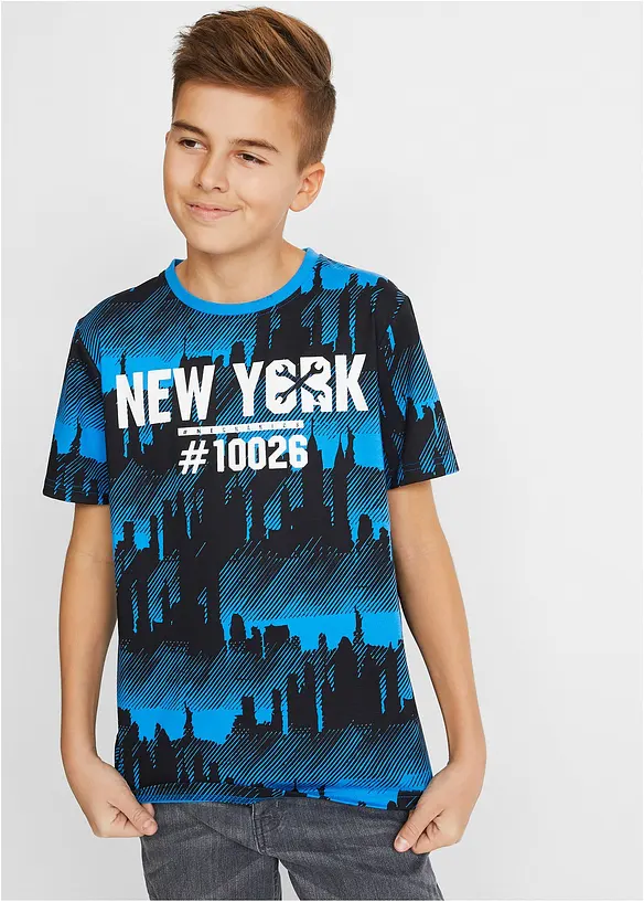 T-shirt i ren bomull för barn (2-pack), bonprix