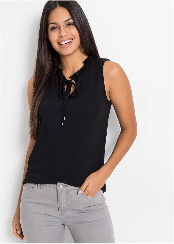 Linne i viskosmix, bonprix