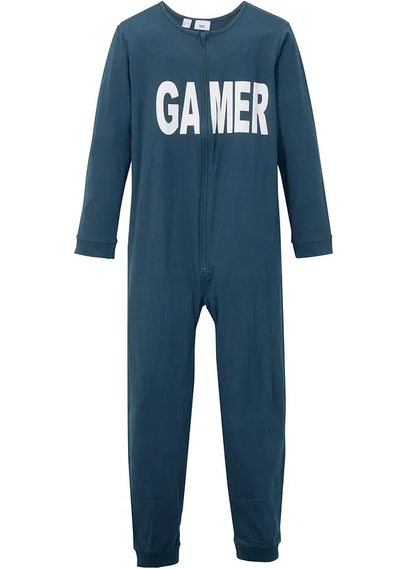 Pyjamas av ekologisk bomull, bonprix