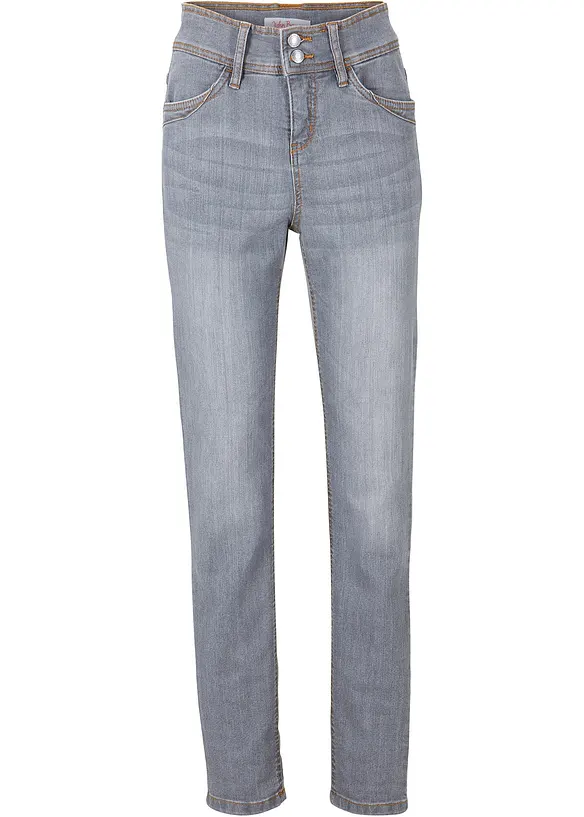 Jeans med Slim Fit och High Waist, comfort Stretch, bonprix