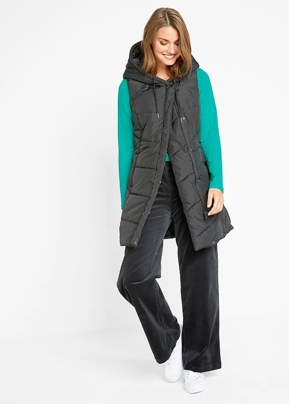 Långärmad topp (2-pack), bonprix