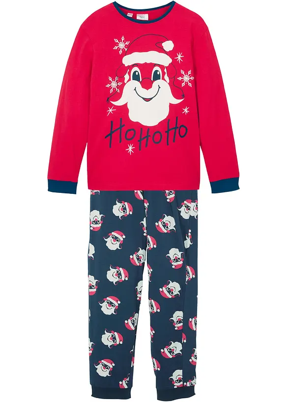 Pyjamas i mjuk bomull (2 delar), bonprix