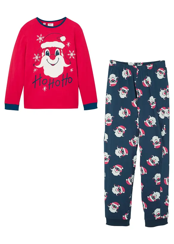 Pyjamas i mjuk bomull (2 delar), bonprix