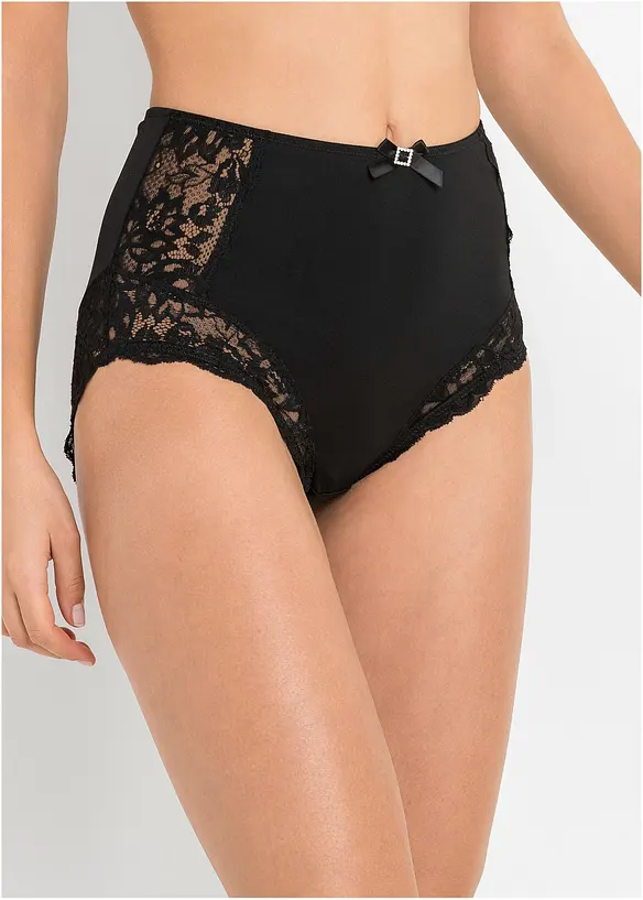 Midjetrosa med mjuk spets, bonprix