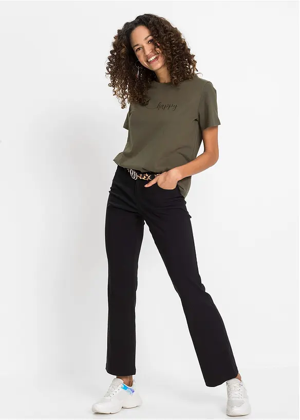 T-shirt av ren bomull, bonprix