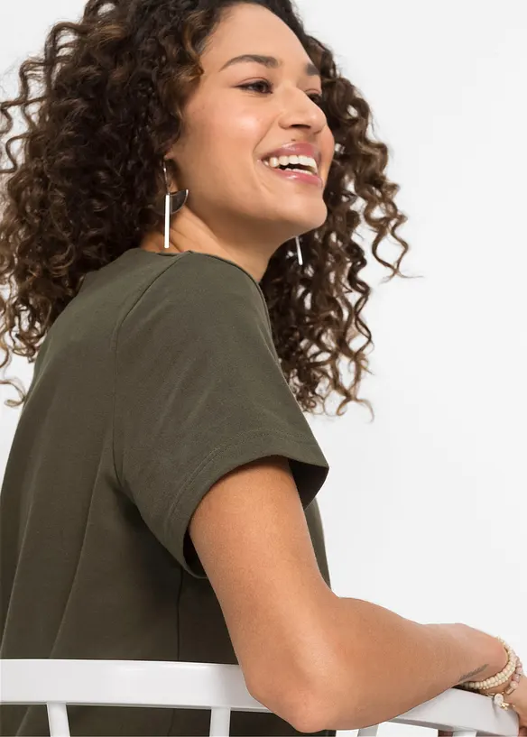 T-shirt av ren bomull, bonprix