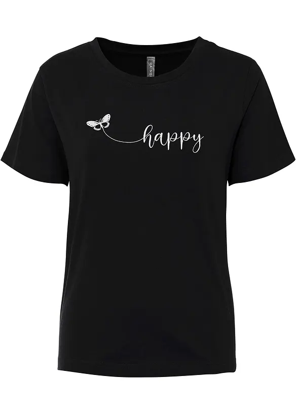 T-shirt av ren bomull, bonprix
