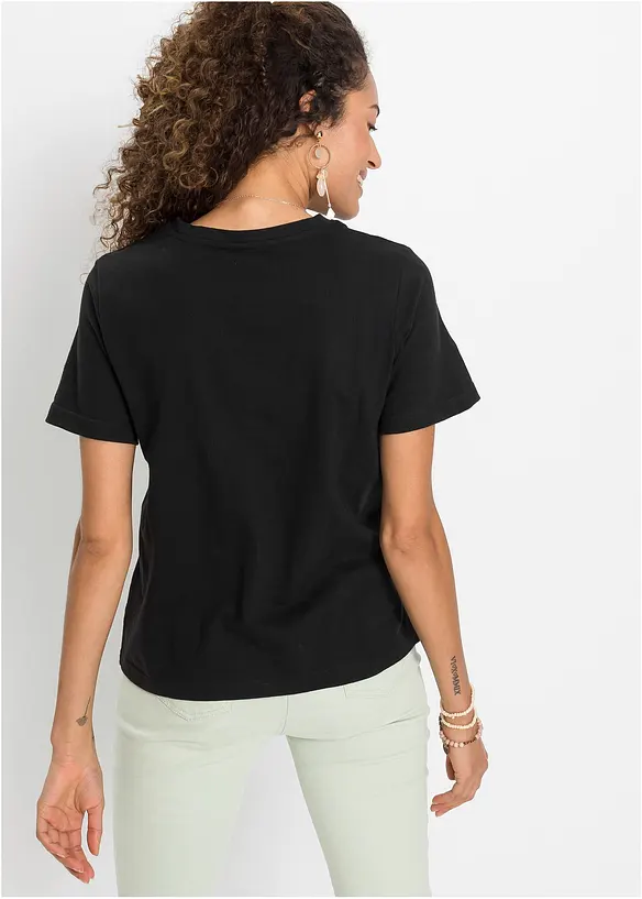 T-shirt av ren bomull, bonprix