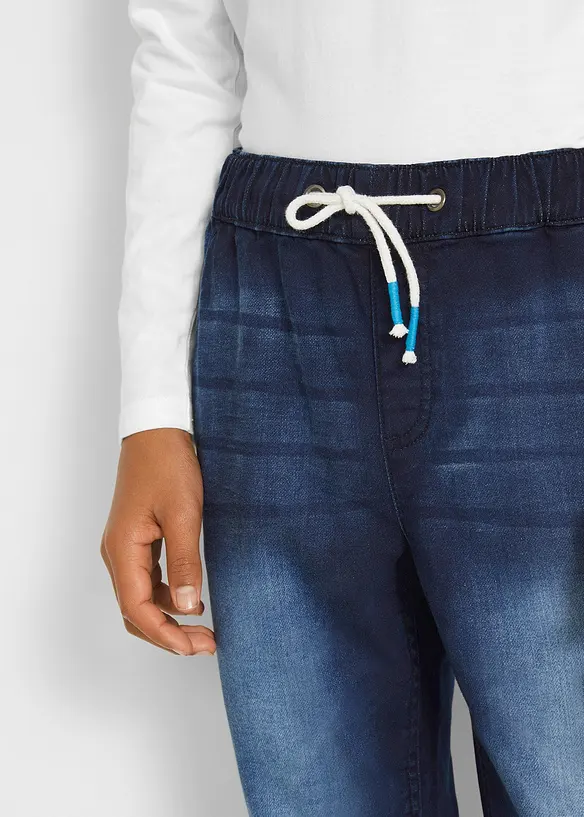Regular Fit Sweat Jeans för barn, Straight, bonprix