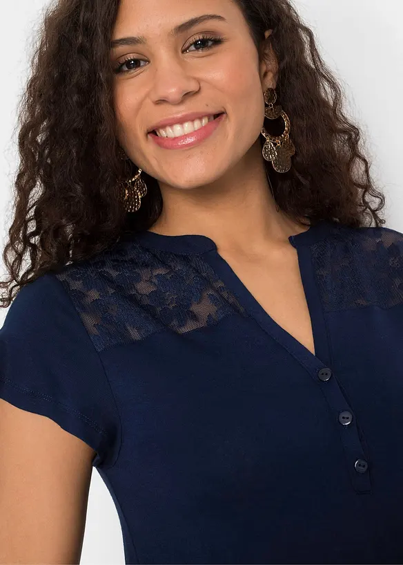 Farfarströja av viskosmix, bonprix