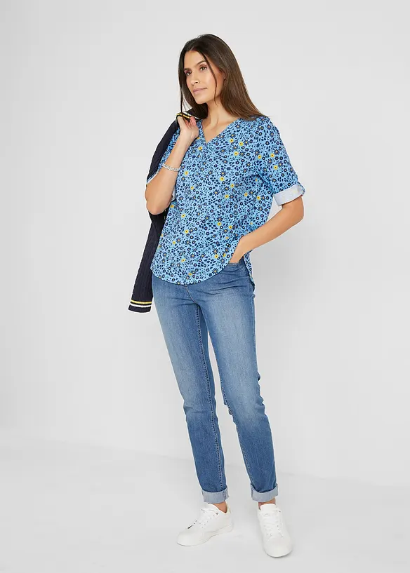 Jeggings Mid Waist, med bekväm midja, bonprix