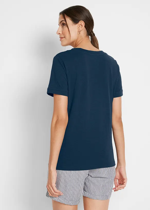 T-shirt i ren bomull, bonprix