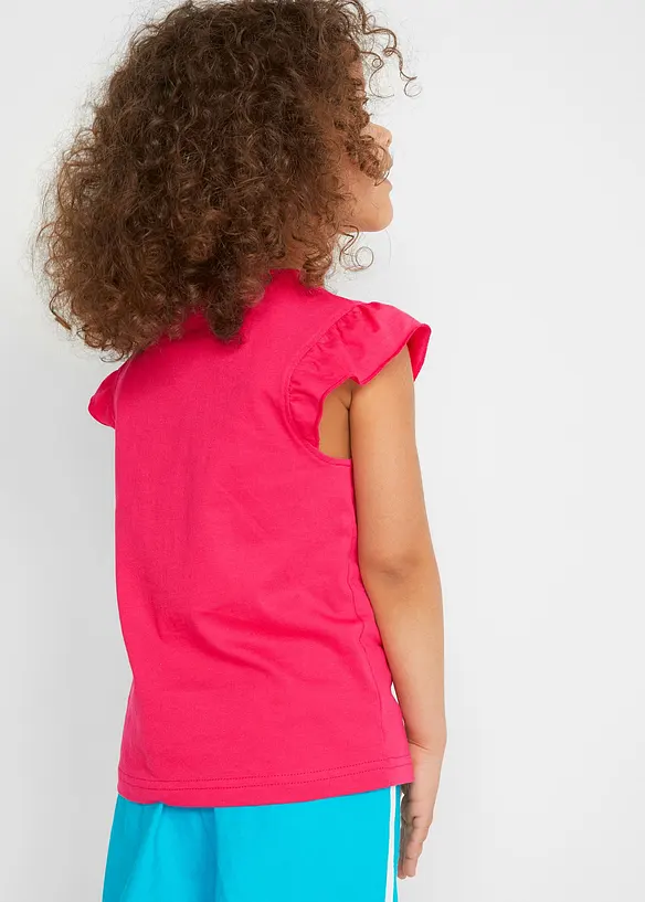 T-shirt i ren ekologisk bomull för barn (2-pack), bonprix