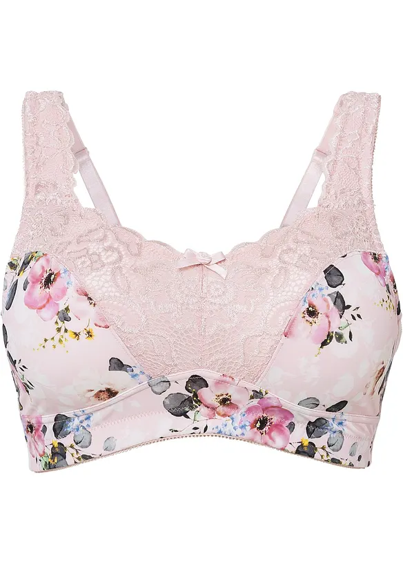 Minimizer-BH med vadderade axelband, utan bygel, bonprix