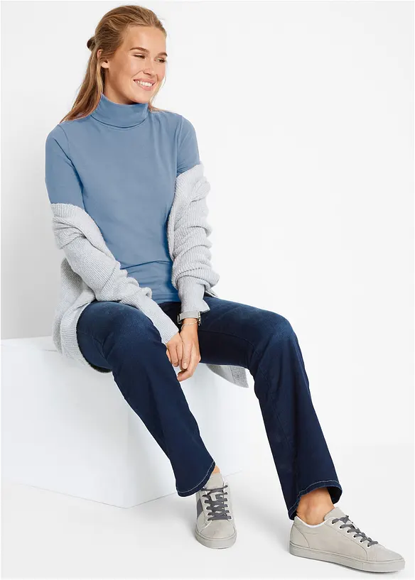 Shaping Bootcut Jeans Mid Waist, bonprix