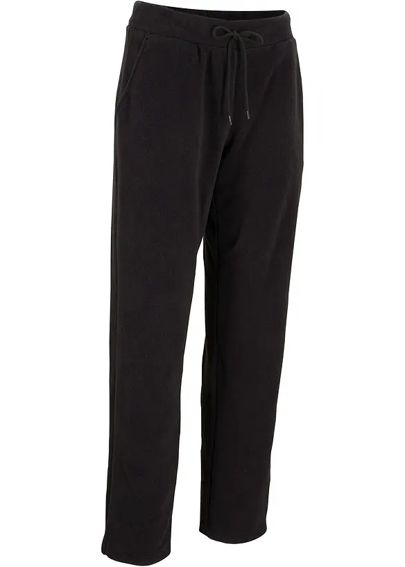 Fleecebyxa i dra på-modell med bekväm midja, bonprix