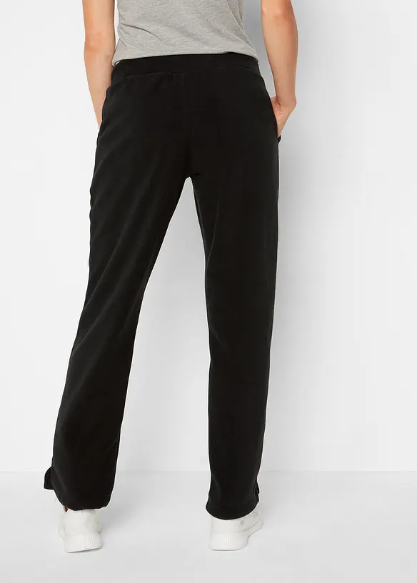 Fleecebyxa i dra på-modell med bekväm midja, bonprix