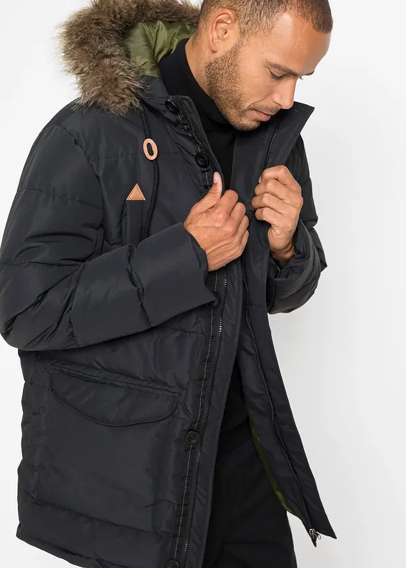 Fodrad parkas, bonprix