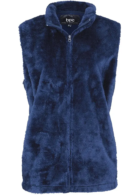 Fleecev&auml;st i teddymaterial, bonprix