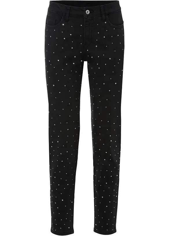 Stretchbyxa med glitterstenar, RAINBOW